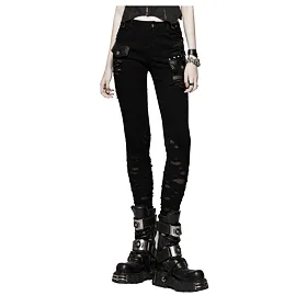 kalhoty gothic PUNK RAVE Destruction XXL